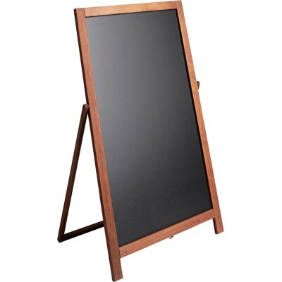 SPRINTIS 1 Unità - Lavagna a cavalletto, superficie di scrittura 440 × 770 mm, legno di faggio, effetto legno SPRINTIS 1 Unità - Lavagna a cavalletto, superficie di scrittura 440 × 770 mm, legno di faggio, effetto legno