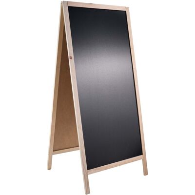 SPRINTIS 1 Unità - Cavalletto lavagna in legno WOOD-STOP Lite XL, 64 x 136 cm effetto legno chiaro SPRINTIS 1 Unità - Cavalletto lavagna in legno WOOD-STOP Lite XL, 64 x 136 cm effetto legno chiaro
