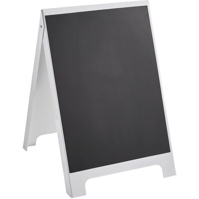 SPRINTIS 1 Unità - Cavalletto pubblicitario PS-STOP 50,8 x 80 cm, con lavagna, bianco SPRINTIS 1 Unità - Cavalletto pubblicitario PS-STOP 50,8 x 80 cm, con lavagna, bianco