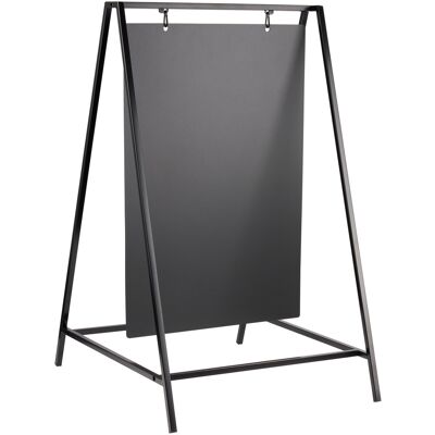 SPRINTIS 1 Cavalletto pubblicitario lavagna Swing, 50 x 70 cm, nero, acciaio, PP SPRINTIS 1 Cavalletto pubblicitario lavagna Swing, 50 x 70 cm, nero, acciaio, PP