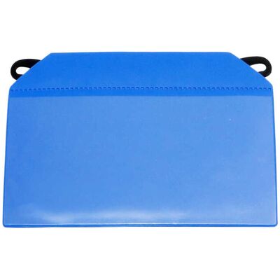 SPRINTIS 10 Unità - Tasche di contrassegno per contenitori in filo metallico, con ganci per appendere e strisce magnetiche A6 Formato orizzontale, PVC, blu SPRINTIS 10 Unità - Tasche di contrassegno per contenitori in filo metallico, con ganci per appendere e strisce magnetiche A6 Formato orizzontale, PVC, blu