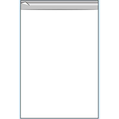 SPRINTIS 100 Unità - Buste con patella di chiusura, plastica OPP, trasparente 240 x 320 mm SPRINTIS 100 Unità - Buste con patella di chiusura, plastica OPP, trasparente 240 x 320 mm