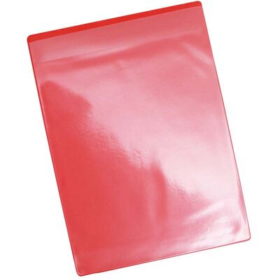 SPRINTIS 10 Unità - Buste magnetiche portadocumenti per formato A4, con 1 striscia magnetica, lato corto aperto, rosso, PVC morbido SPRINTIS 10 Unità - Buste magnetiche portadocumenti per formato A4, con 1 striscia magnetica, lato corto aperto, rosso, PVC morbido