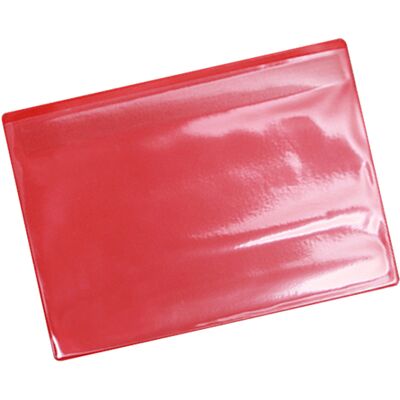 SPRINTIS 10 Unità - Buste magnetiche portadocumenti per formato A5, con 1 striscia magnetica, lato largo aperto, rosso, PVC morbido SPRINTIS 10 Unità - Buste magnetiche portadocumenti per formato A5, con 1 striscia magnetica, lato largo aperto, rosso, PVC morbido