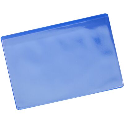 SPRINTIS 10 Unità - Buste magnetiche portadocumenti per formato A5, con 1 striscia magnetica, lato largo aperto, blu, PVC morbido SPRINTIS 10 Unità - Buste magnetiche portadocumenti per formato A5, con 1 striscia magnetica, lato largo aperto, blu, PVC morbido