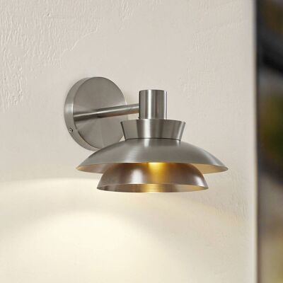 Lucande Thais Lampada da Parete Esterna - Acciaio Inox - IP44 Lucande Thais Lampada da Parete Esterna - Acciaio Inox - IP44