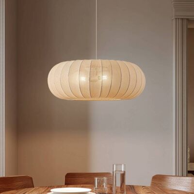 Lampada a sospensione Helin Lindby, dimmerabile, Crema / Ambra, Soggiorno / Sala da pranzo, Tessuto / Stoffa / Seta, Scandinavo, Lampada a sospensione Lampada a sospensione Helin Lindby, dimmerabile, Crema / Ambra, Soggiorno / Sala da pranzo, Tessuto / Stoffa / Seta, Scandinavo, Lampada a sospensione