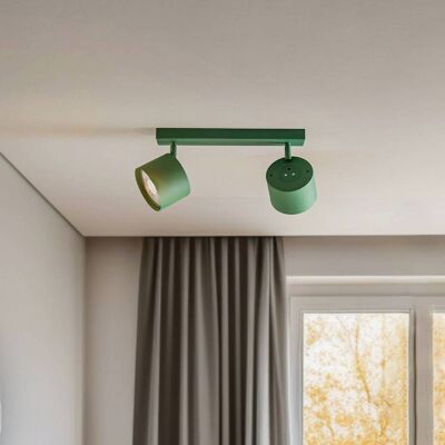 Lampada da Soffitto Verde Regolabile Argon - Illuminazione a soffitto Lampada da Soffitto Verde Regolabile Argon - Illuminazione a soffitto
