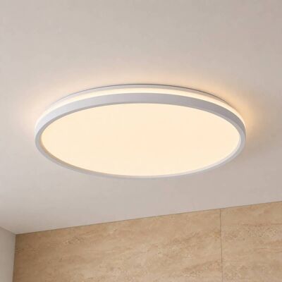 Plafoniera soffitto Edmund Lindby, Bianco / Opale, Bagno, Plastica, Moderno, Plafoniera Plafoniera soffitto Edmund Lindby, Bianco / Opale, Bagno, Plastica, Moderno, Plafoniera