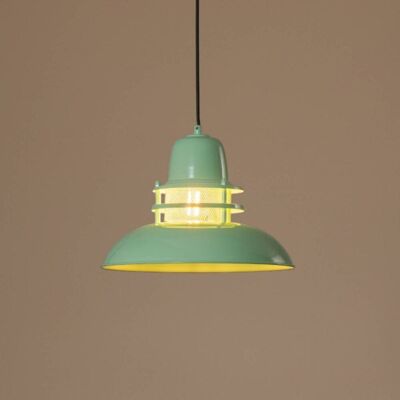 Lampada a sospensione Lorenz ROYALTECH, dimmerabile, Verde, Soggiorno / Sala da pranzo, Metallo, Vintage, Lampada a sospensione Lampada a sospensione Lorenz ROYALTECH, dimmerabile, Verde, Soggiorno / Sala da pranzo, Metallo, Vintage, Lampada a sospensione