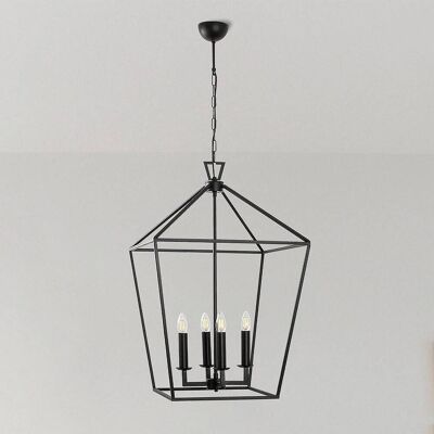 Hanah Home Lampada a Sospensione - Matthew, Nera Industriale - Lampada a Sospensione Hanah Home Lampada a Sospensione - Matthew, Nera Industriale - Lampada a Sospensione