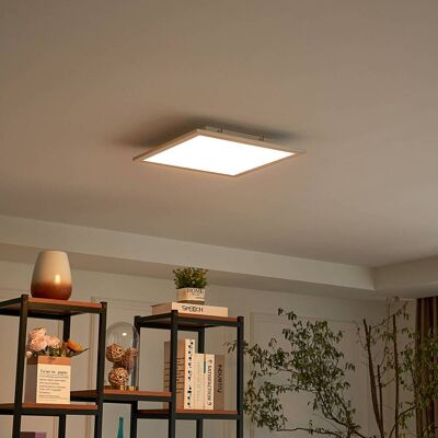 Pannello LED Lindby Livel, CCT, 40 cm x cm, telecomando Livel Lindby, dimmerabile, Alluminio / Grigio / Zincato, Cucina, Plastica, Moderno, Pannello LED Pannello LED Lindby Livel, CCT, 40 cm x cm, telecomando Livel Lindby, dimmerabile, Alluminio / Grigio / Zincato, Cucina, Plastica, Moderno, Pannello LED