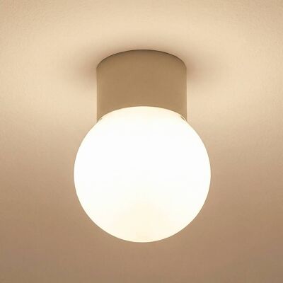 Plafoniera soffitto Hotel Mood 1 SIGMA, dimmerabile, Bianco / Opale, Corridoio, Vetro, Plafoniera Plafoniera soffitto Hotel Mood 1 SIGMA, dimmerabile, Bianco / Opale, Corridoio, Vetro, Plafoniera