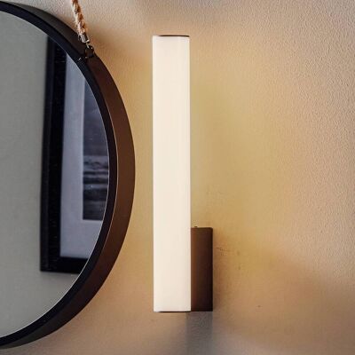 Lampada da Parete LED Helestra Loom - Nera - 30cm - Illuminazione bagno Lampada da Parete LED Helestra Loom - Nera - 30cm - Illuminazione bagno