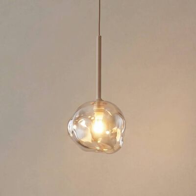 Lampada a sospensione Lava TK Lighting, dimmerabile, Crema / Ambra, Soggiorno / Sala da pranzo, Vetro, Moderno, Lampada a sospensione Lampada a sospensione Lava TK Lighting, dimmerabile, Crema / Ambra, Soggiorno / Sala da pranzo, Vetro, Moderno, Lampada a sospensione