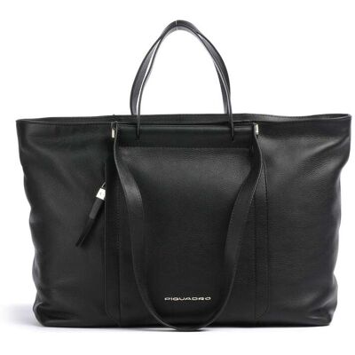 Piquadro Circle Borsa shopper nero Piquadro Circle Borsa shopper nero