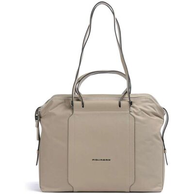 Piquadro W92T Borsa shopper marrone Piquadro W92T Borsa shopper marrone