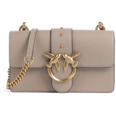 Pinko Love One Mini vuoto Borsa a tracolla marrone Pinko Love One Mini vuoto Borsa a tracolla marrone