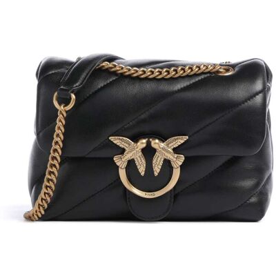 Pinko Love Puff Mini vuoto Borsa a spalla nero Pinko Love Puff Mini vuoto Borsa a spalla nero