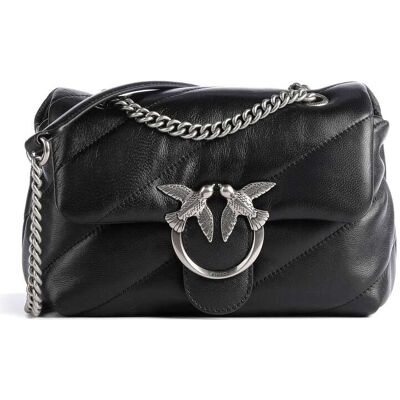 Pinko Love Puff Mini vuoto Borsa a spalla nero Pinko Love Puff Mini vuoto Borsa a spalla nero