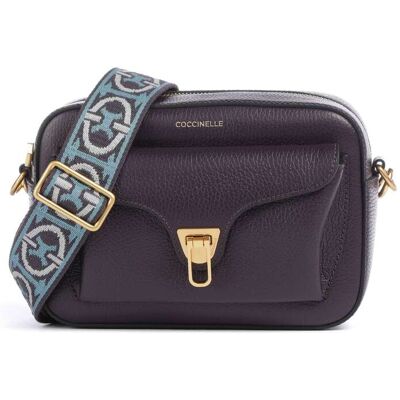 Coccinelle Beat Soft Ribbon vuoto Borsa a tracolla viola Coccinelle Beat Soft Ribbon vuoto Borsa a tracolla viola