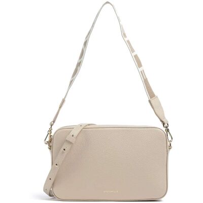 Coccinelle Tebe vuoto Borsa a spalla beige Coccinelle Tebe vuoto Borsa a spalla beige