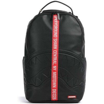 Sprayground Shark Central Next Stop Zip Zaino nero Sprayground Shark Central Next Stop Zip Zaino nero