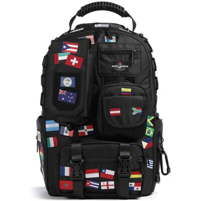 Sprayground James Flags Zaino nero Sprayground James Flags Zaino nero