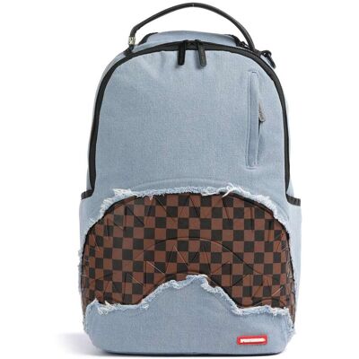 Sprayground Denim Shark Zaino blu Sprayground Denim Shark Zaino blu