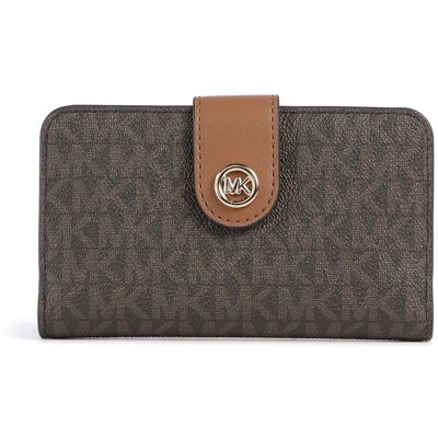 Michael Kors MK Pop Charm Medium Portafoglio marrone Michael Kors MK Pop Charm Medium Portafoglio marrone