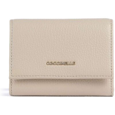 Coccinelle Metallic Soft Portafoglio beige Coccinelle Metallic Soft Portafoglio beige