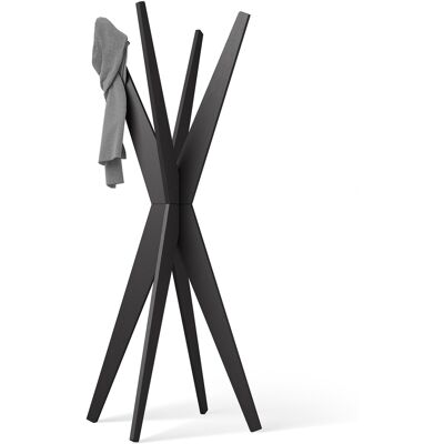 Mobili Fiver Appendiabiti da terra di Design, Emma Nero Frassino Mobili Fiver Appendiabiti da terra di Design, Emma Nero Frassino