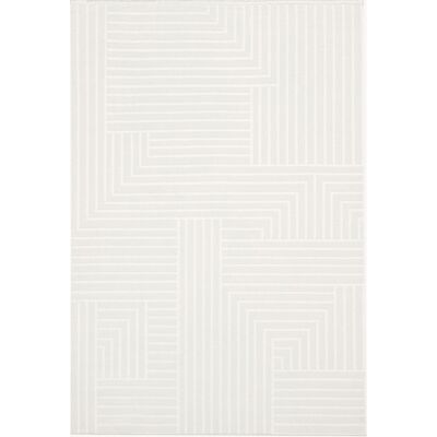 Mobili Fiver Tappeto rettangolare Giada 200x290 cm, Beige con motivo geometrico Mobili Fiver Tappeto rettangolare Giada 200x290 cm, Beige con motivo geometrico