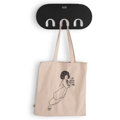 Mobili Fiver Appendiabiti da parete in metallo Camilla, 40 cm, Nero Mobili Fiver Appendiabiti da parete in metallo Camilla, 40 cm, Nero