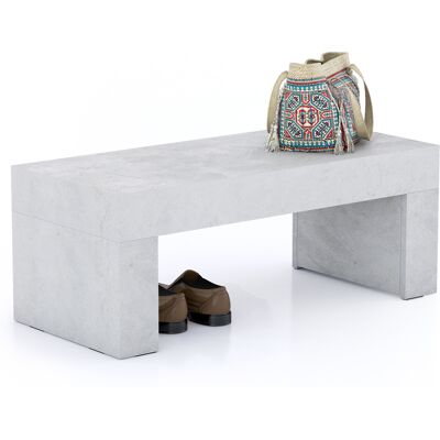 Mobili Fiver Panca Evolution, Grigio Cemento Mobili Fiver Panca Evolution, Grigio Cemento