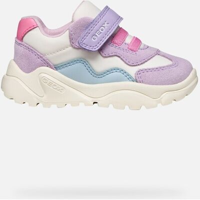 Geox Scarpe Ciufciuf Baby Bianco Latte Latte/lilla 26 Geox Scarpe Ciufciuf Baby Bianco Latte Latte/lilla 26