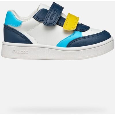 Geox Scarpe Eclyper Baby Blu Navy Chiaro/bianco 21 Geox Scarpe Eclyper Baby Blu Navy Chiaro/bianco 21