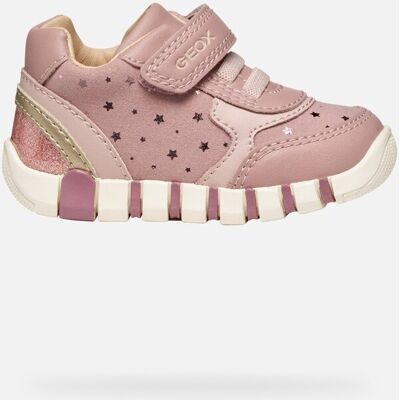 Geox Scarpe Iupidoo Neonata Rosa Antico/platino 19 Geox Scarpe Iupidoo Neonata Rosa Antico/platino 19