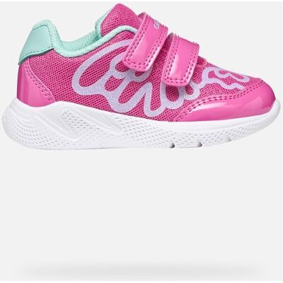 Geox Scarpe Sprintye Bimba Fucsia/verde Acqua 22 Geox Scarpe Sprintye Bimba Fucsia/verde Acqua 22