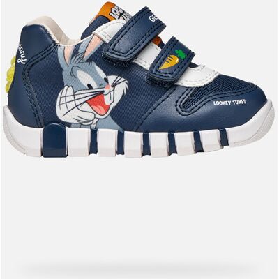 Geox Iupidoo Neonato Blu Navy Chiaro 24 Geox Iupidoo Neonato Blu Navy Chiaro 24