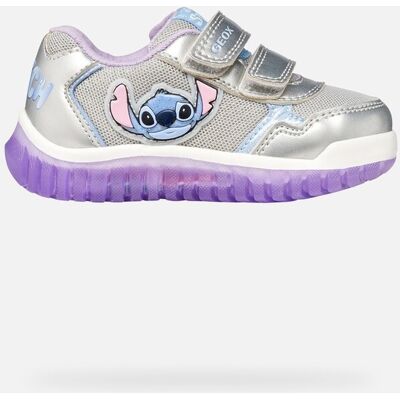 Geox Lightyloo Bimba Argento/lilla 25 Geox Lightyloo Bimba Argento/lilla 25
