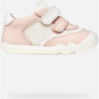 Geox Scarpe Steppieup Baby Rosa Chiaro/bianco 27 Geox Scarpe Steppieup Baby Rosa Chiaro/bianco 27
