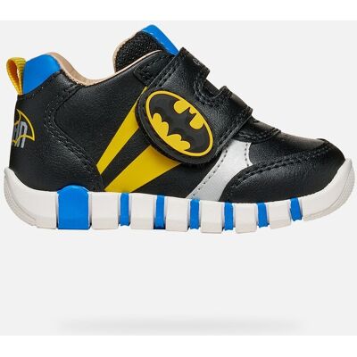 Geox Scarpe Iupidoo Neonato Nero/giallo 19 Geox Scarpe Iupidoo Neonato Nero/giallo 19