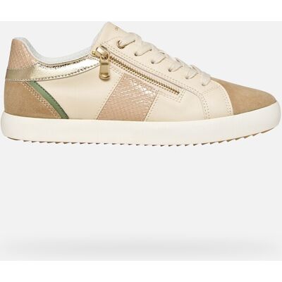 Geox Scarpe Blomiee Donna Beige/bianco Latte 35 Geox Scarpe Blomiee Donna Beige/bianco Latte 35