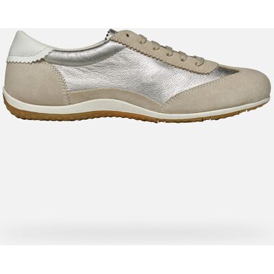 Geox Scarpe Vega Donna Taupe Chiaro/oro Chiaro 42 Geox Scarpe Vega Donna Taupe Chiaro/oro Chiaro 42