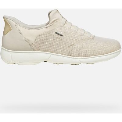 Geox Scarpe Nebula 2.0 Plus Donna Oro Chiaro/bianco Latte 40 Geox Scarpe Nebula 2.0 Plus Donna Oro Chiaro/bianco Latte 40