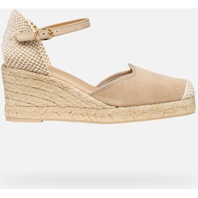 Geox Scarpe Gelsa Low Donna Taupe Chiaro 36 Geox Scarpe Gelsa Low Donna Taupe Chiaro 36