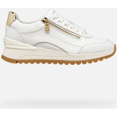 Geox Scarpe Desya Donna Bianco/oro Chiaro 36 Geox Scarpe Desya Donna Bianco/oro Chiaro 36