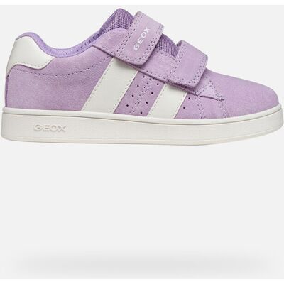 Geox Scarpe Eclyper Bambina Lilla/bianco 26 Geox Scarpe Eclyper Bambina Lilla/bianco 26