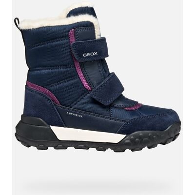 Geox Scarpe Trekkyup Abx Bambina Blu Navy/viola 32 Geox Scarpe Trekkyup Abx Bambina Blu Navy/viola 32